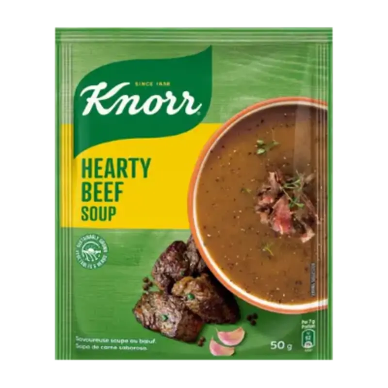 Knorr Rich Hearty Beef Soup 50G